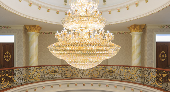 Giant chandelier